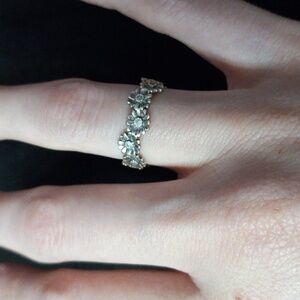 925 Sterling Daisy Floral Ring